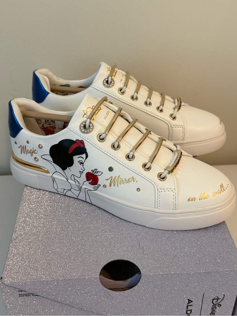 NIB ALDO x DISNEY Snow White Low-Top Sneakers